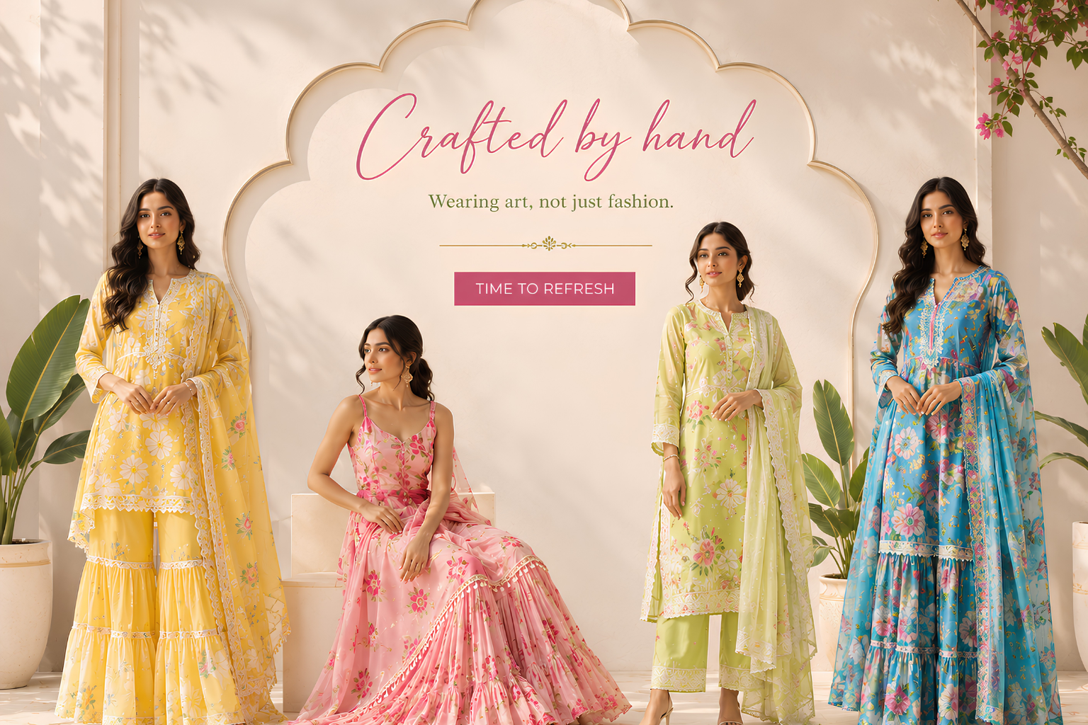 HOME Sarees, Ethnic wear and Indo Western by Mansa Sarees